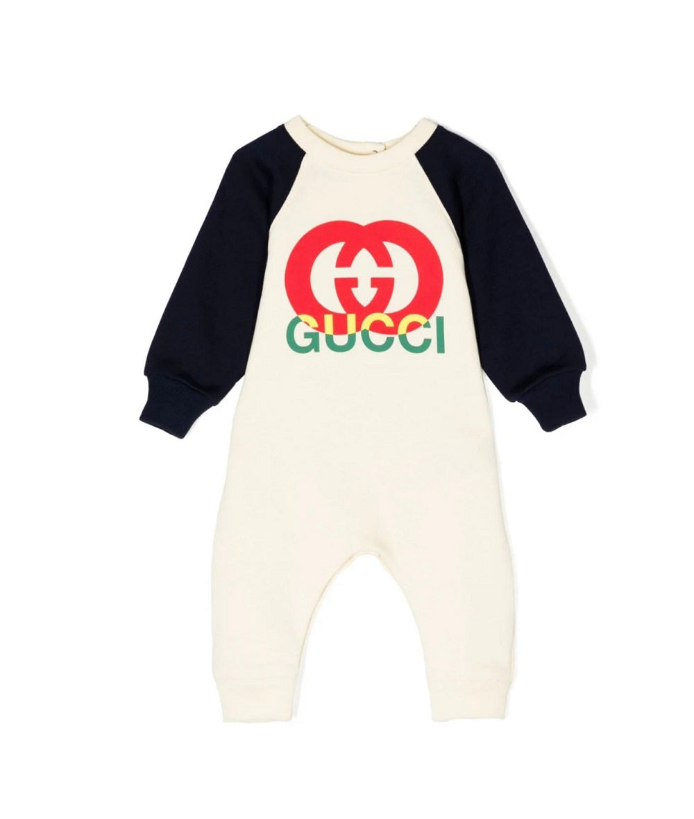 Gucci Baby Interlocking G Romper