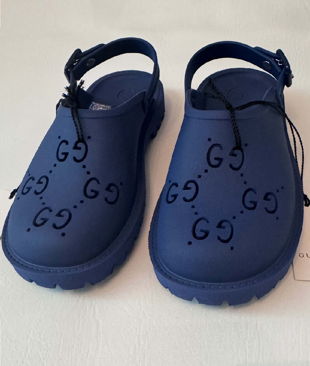 Gucci Kids GG Rubber Sandals