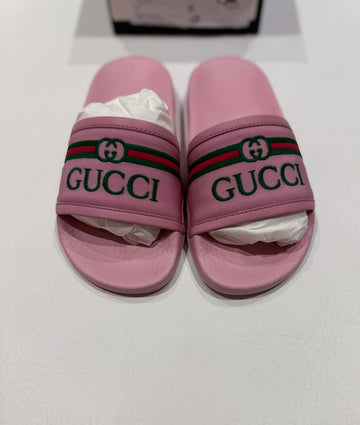 Gucci Girls Wild Rose Sandals